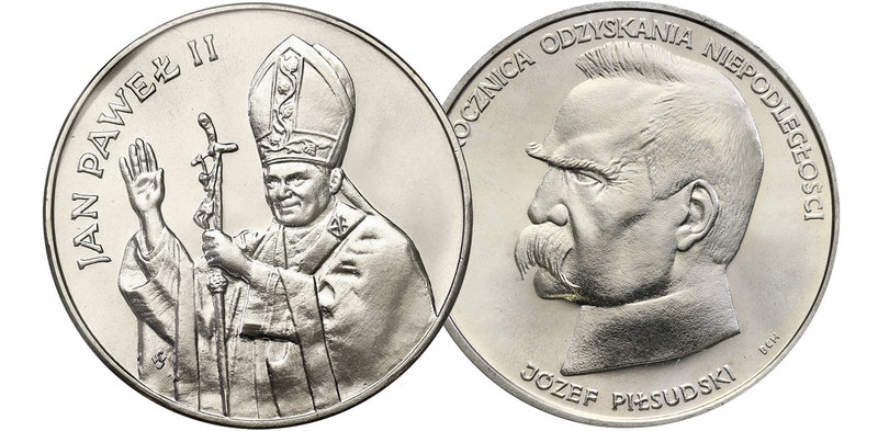 10000 zł Jan Paweł II